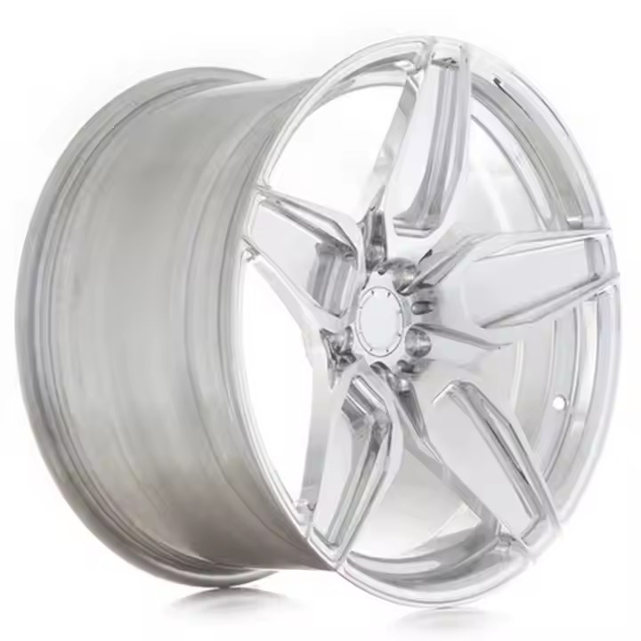 Brushed High-Gloss Silver Car Wheel Rims 18 19 20 21 22 23 24 Inch 5x120 Forged Off Road Wheels For Land Rover Range Rover