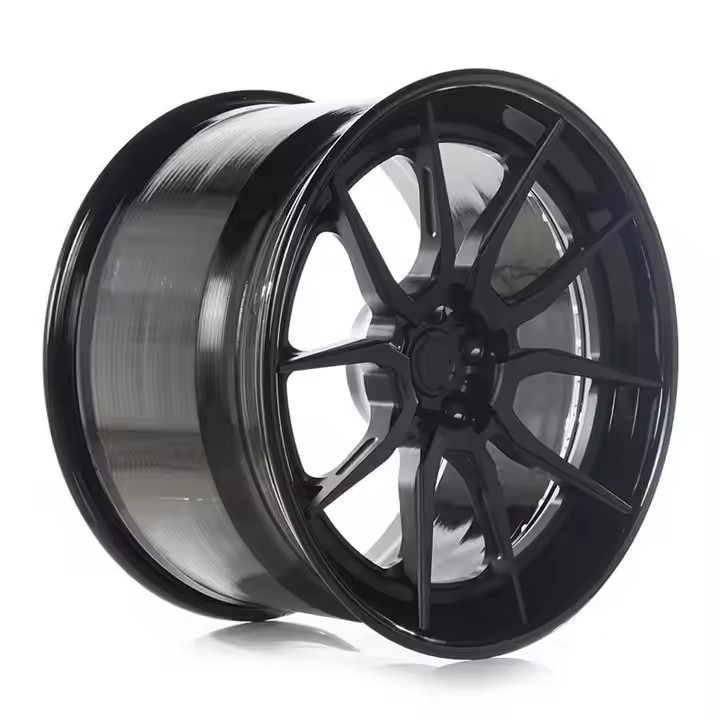 Gloss Black Aluminum Alloy Car Wheels 17 18 19 20 21 22 23 24 Inch Forged Wheels 5x120 BMW For BMW 2 Series 3 Series 5 Series